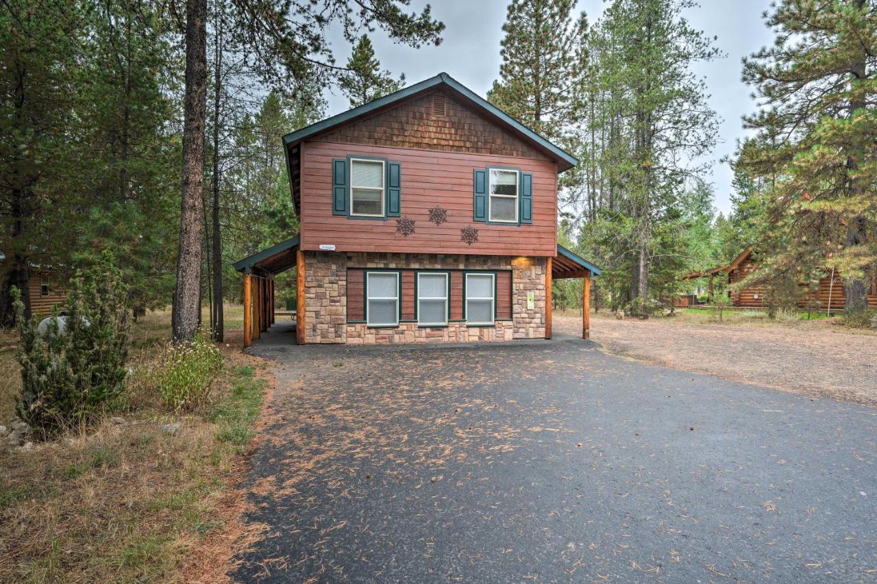 Rustic Mccall Cabin With Private Hot Tub And Deck! Villa Exterior photo