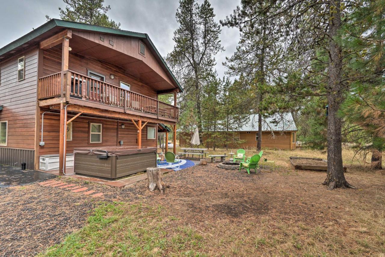 Rustic Mccall Cabin With Private Hot Tub And Deck! Villa Exterior photo